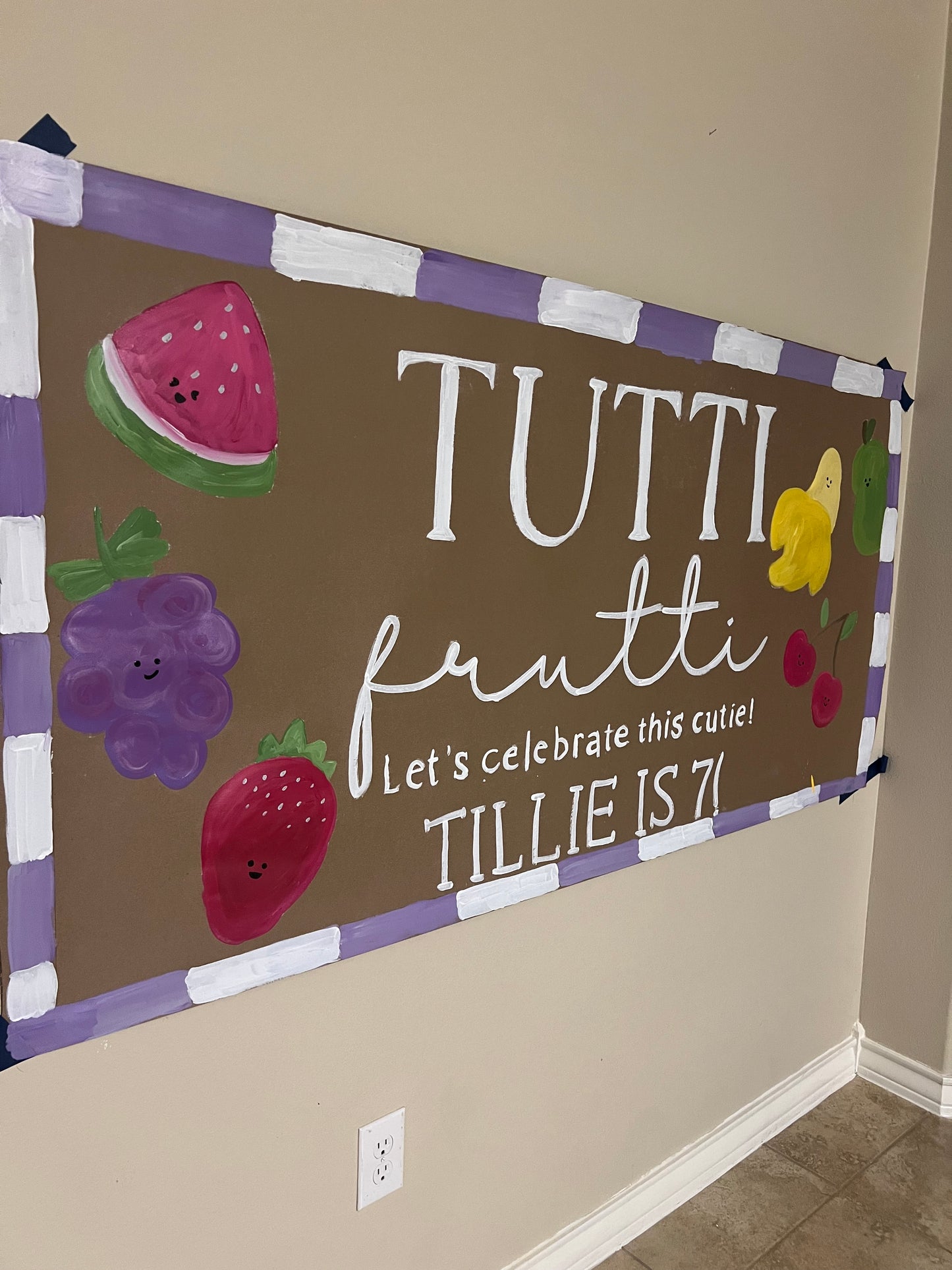 Personalized Hand-Painted Banners