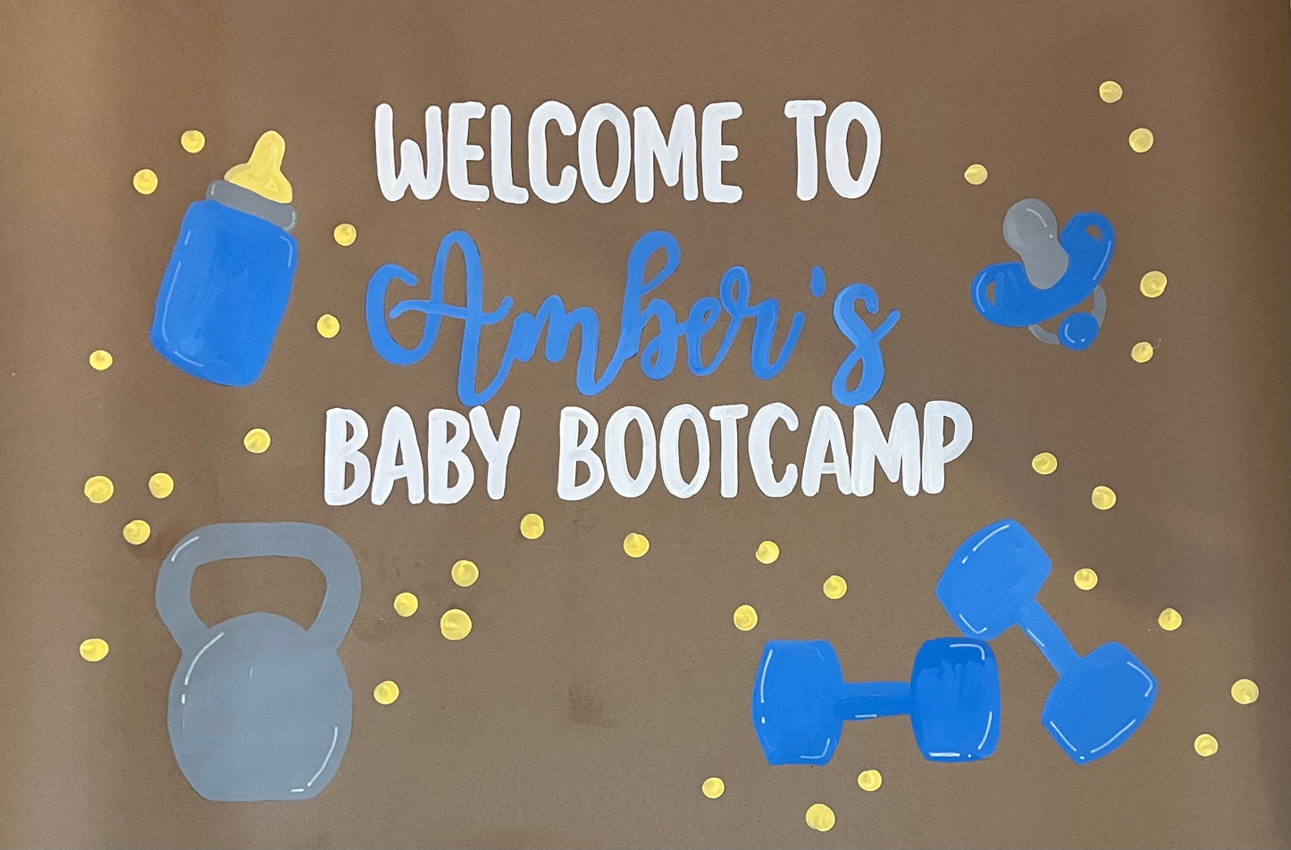 Personalized Hand-Painted Banners